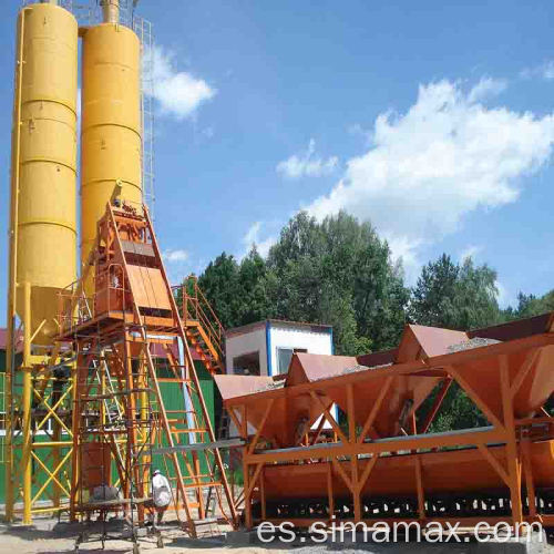 Planta de lotes de hormigón transportador de hormigón (HZS60)